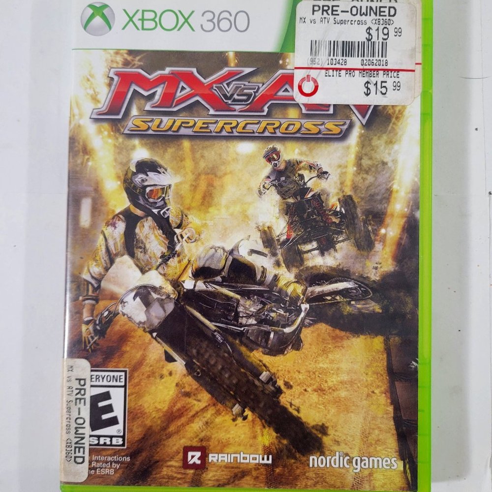 XBox 360 MX vs ATV Super Cross -- ITEM #1299
